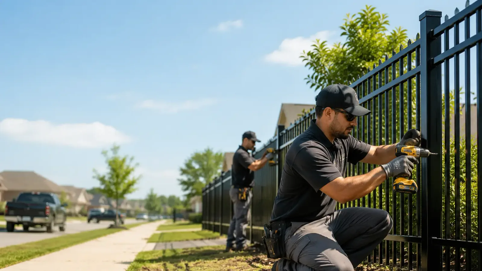 Metal Fence Installation in Olney, MD